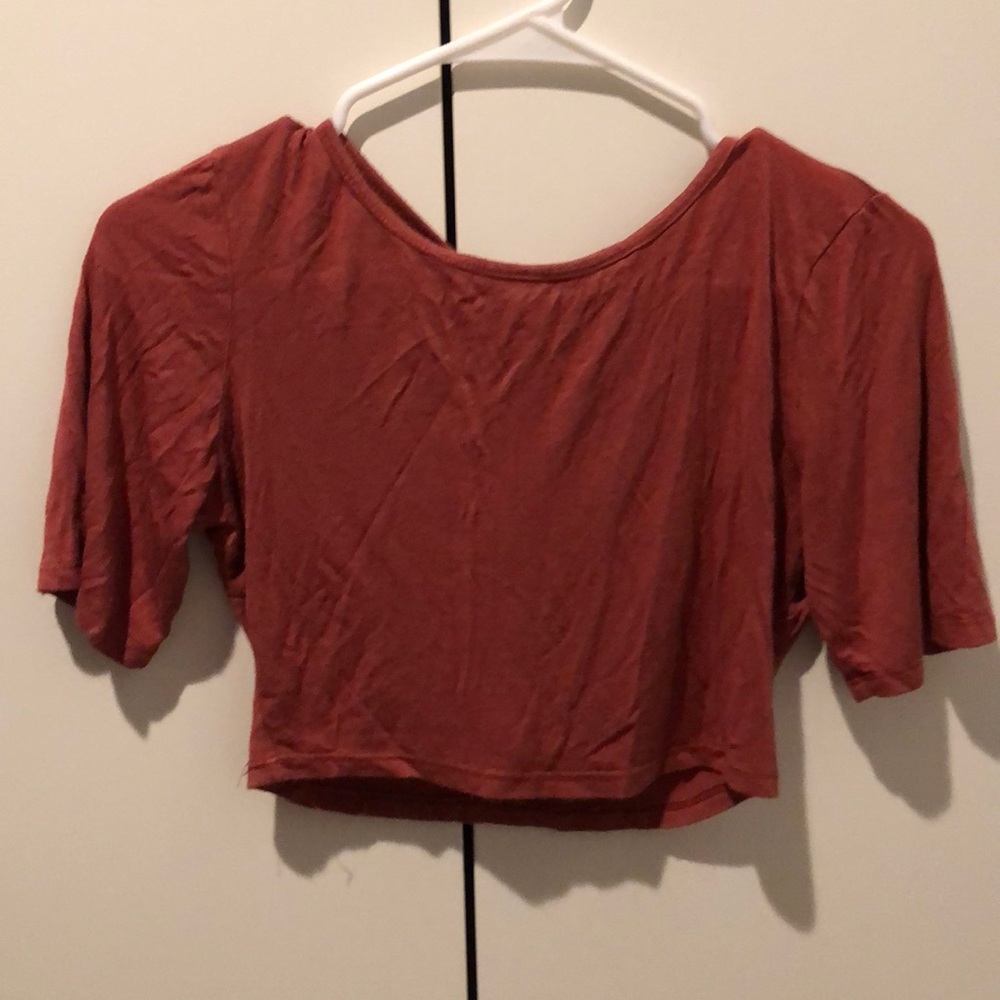 FashionNova Crop Top Built-In Choker